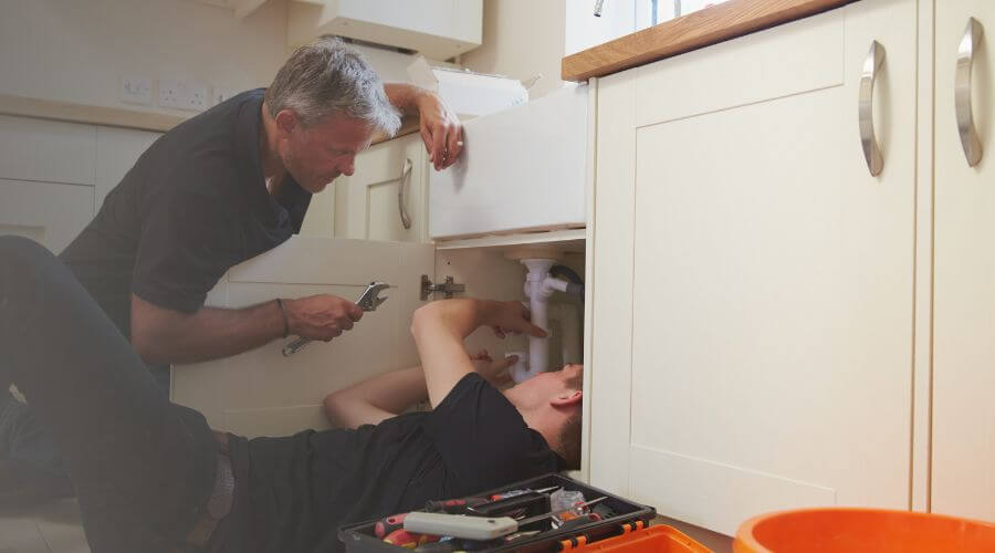 Professional burst pipe repair services in Schwertner, TX